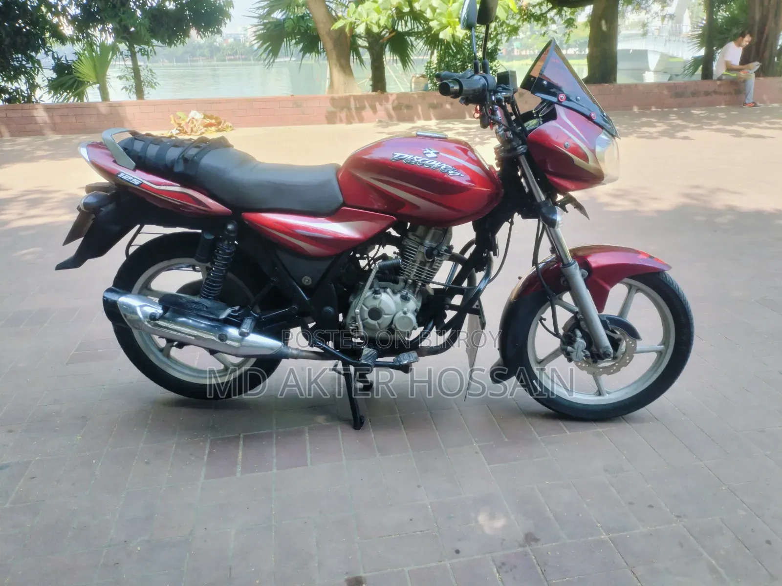 Bajaj Discover 125 2016 Red