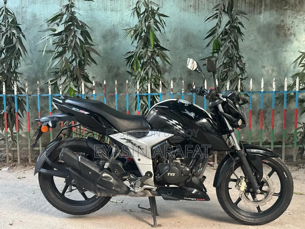TVS Apache 160 4V 2019 Black