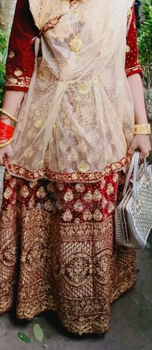 A brand new lehenga will be sold, if anyone wants to take it, knock in the inbox