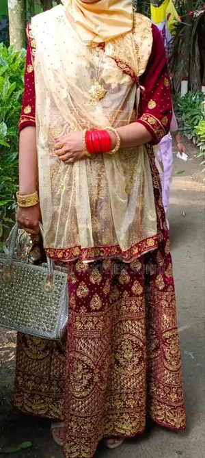 A brand new lehenga will be sold, if anyone wants to take it, knock in the inbox