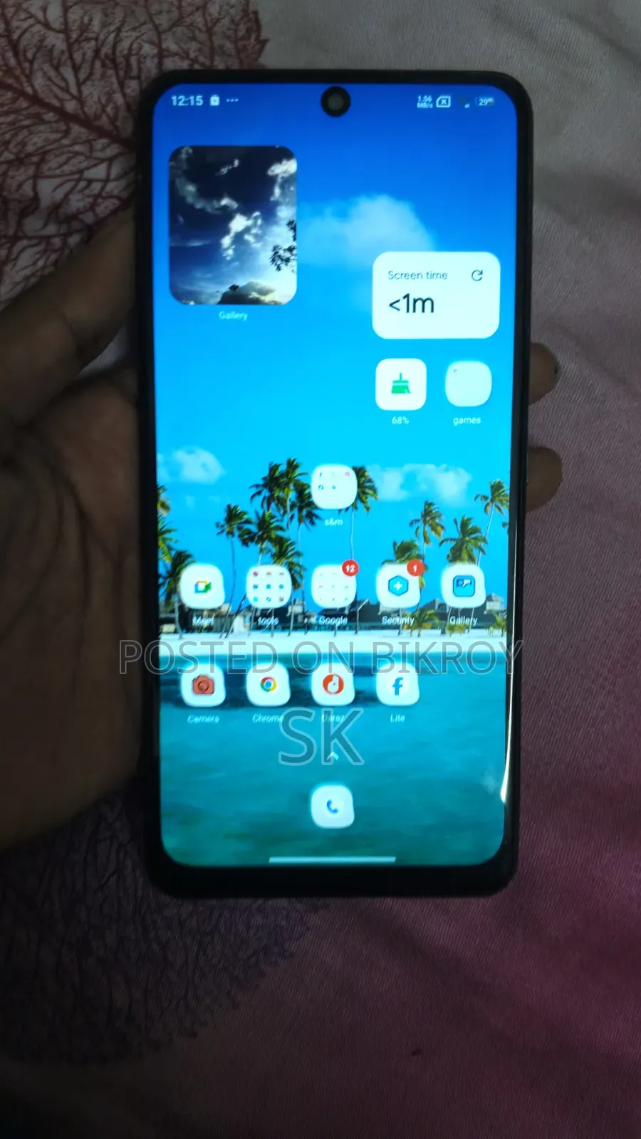 শাওমি পোকো এফ৩ ১২৮ জিবি কালো