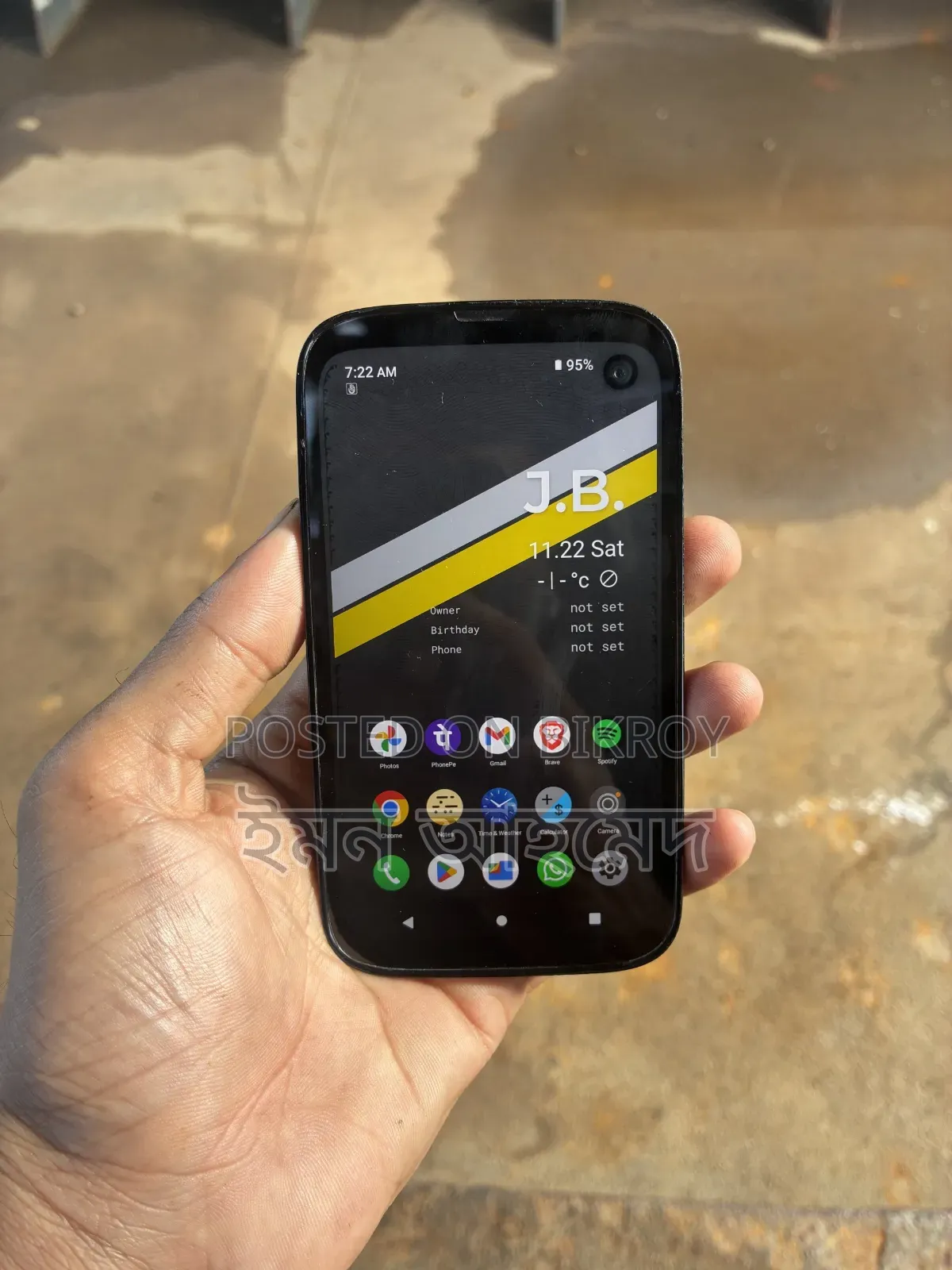 Mobile Phone 128 GB Black