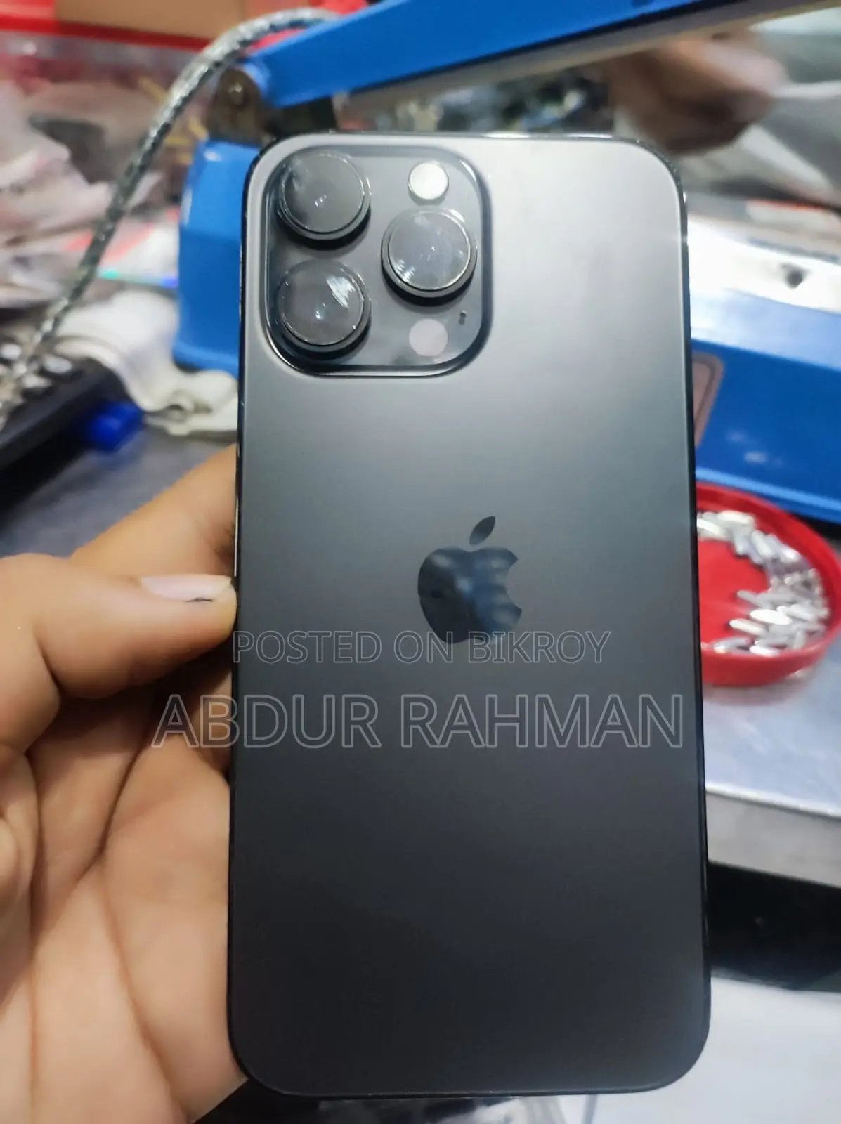 অ্যাপল আইফোন ১৪ প্রো ম্যাক্স ১২৮ জিবি ব্ল্যাক