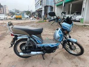 TVS XL 100 ২০২২ ব্লু