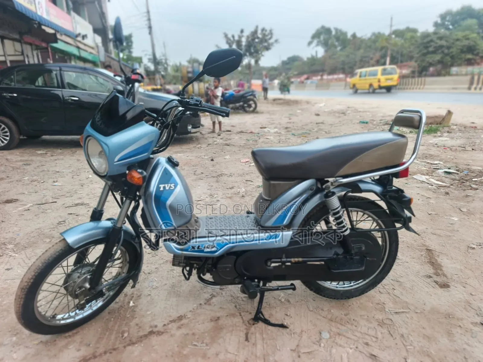 TVS XL 100 ২০২২ ব্লু