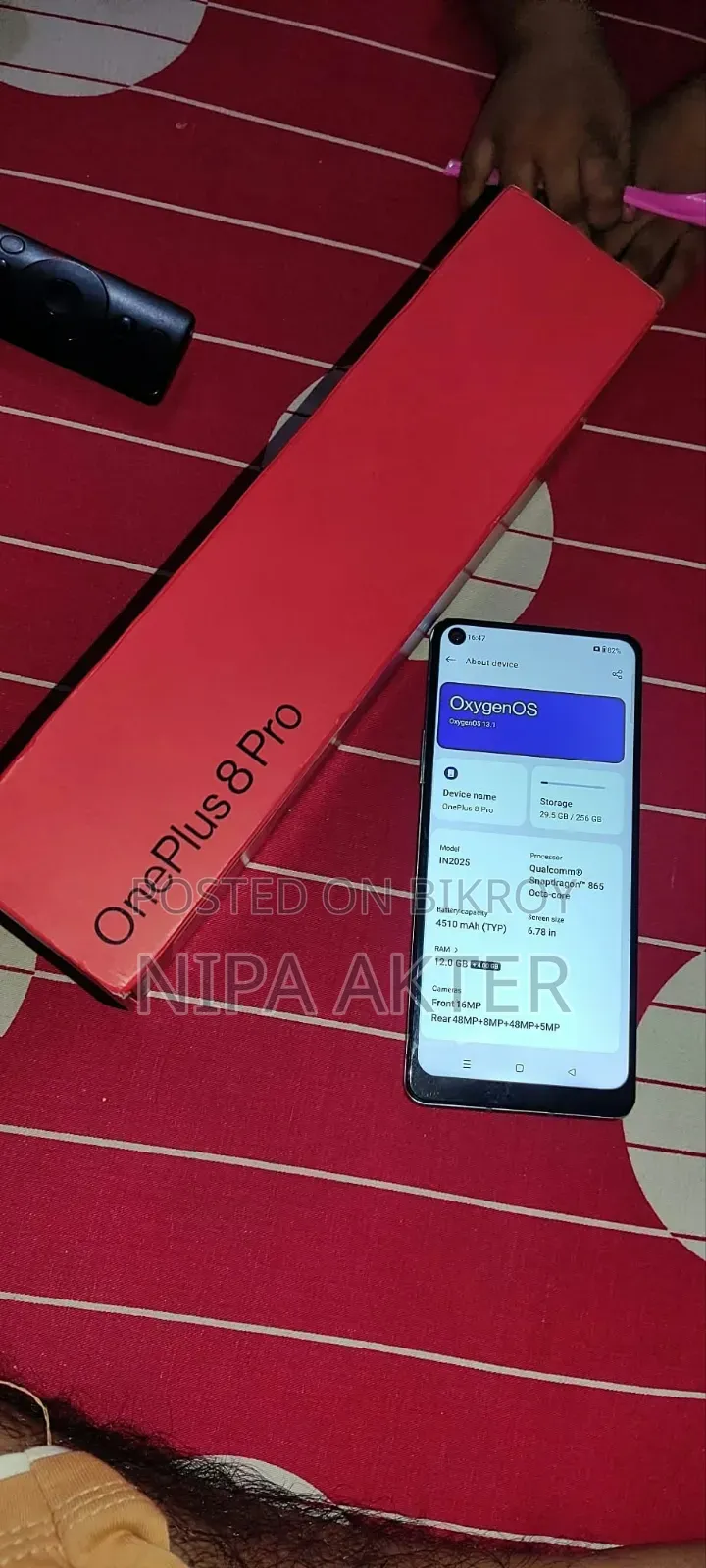 OnePlus 8 Pro 256 GB Blue