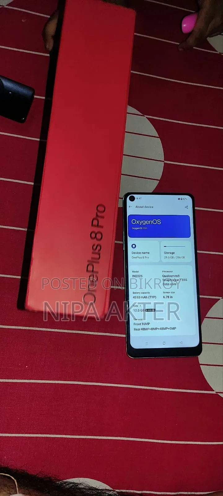 OnePlus 8 Pro 256 GB Blue