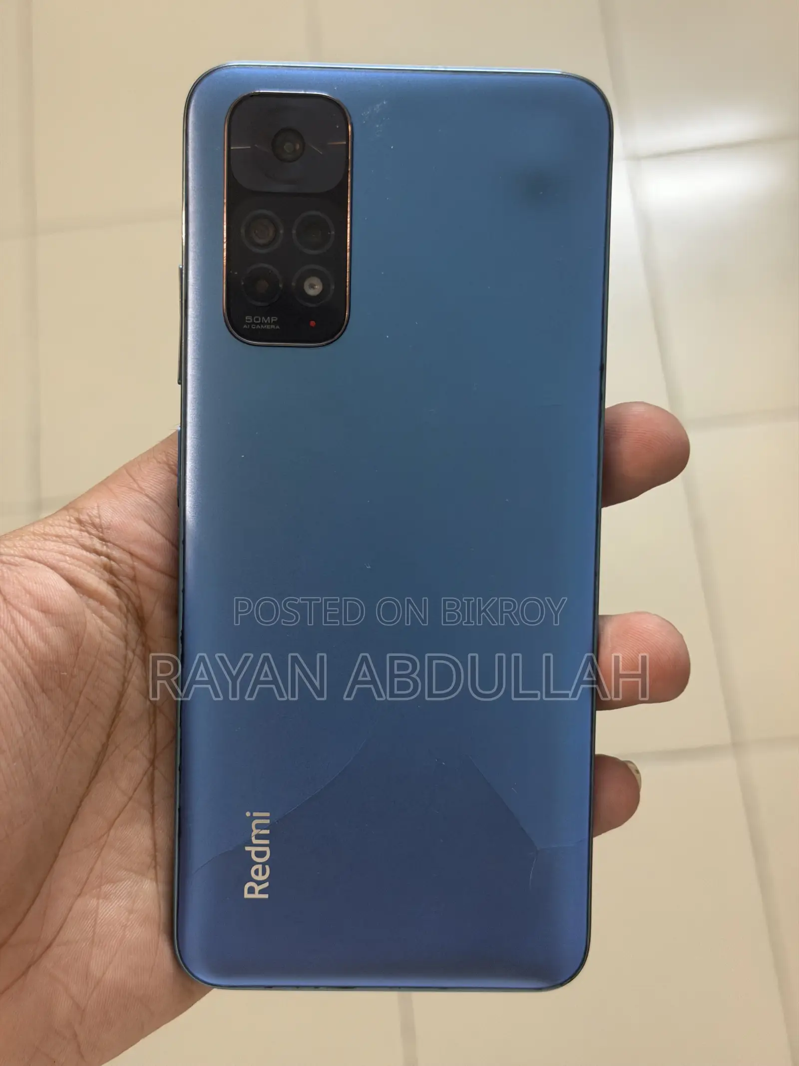 শাওমি রেডমি নোট ১১ ১২৮ জিবি নীল