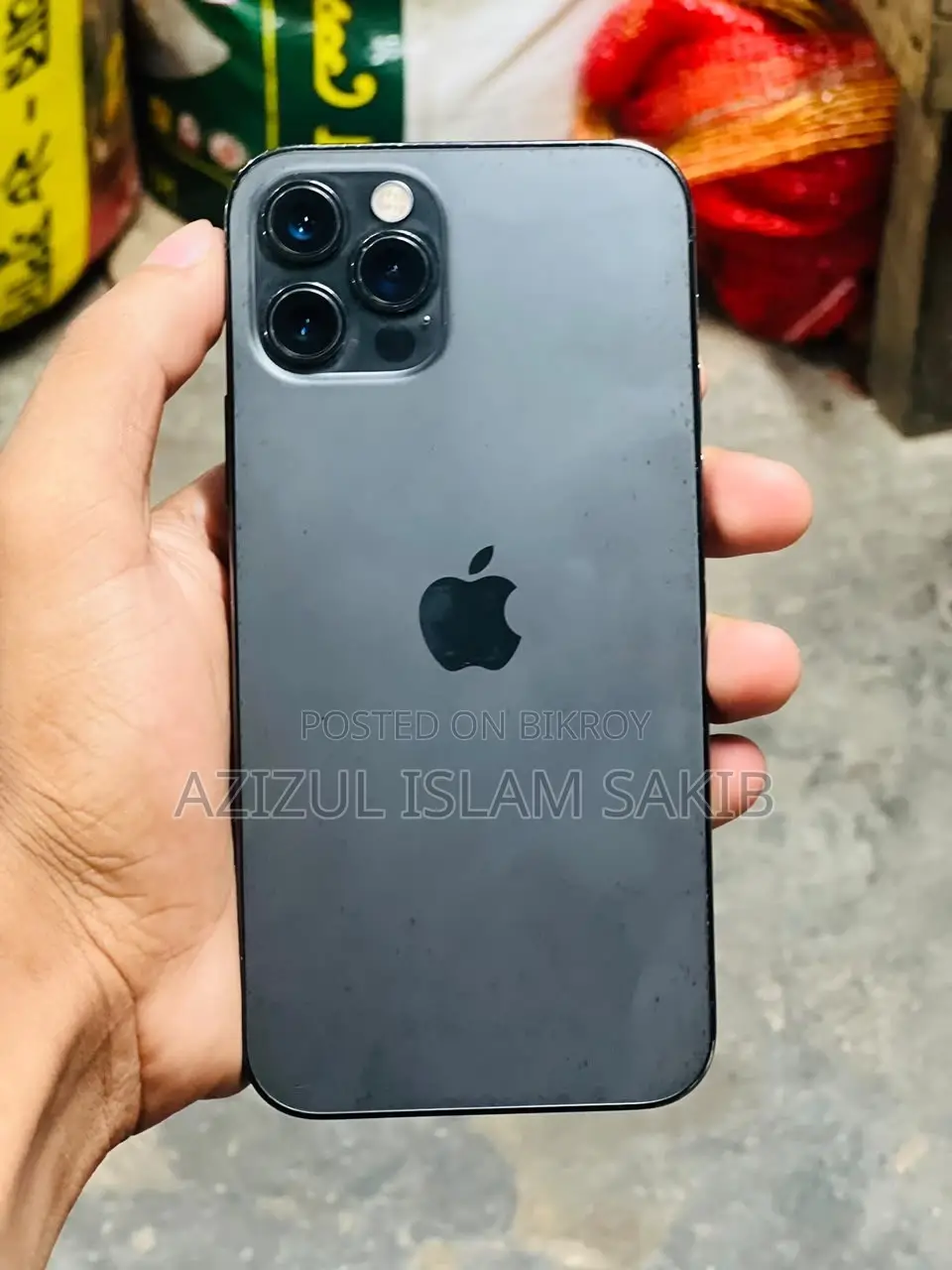 অ্যাপল আইফোন ১২ প্রো ২৫৬ জিবি গ্রাফাইট