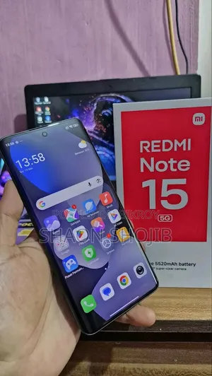 নতুন শাওমি রেডমি নোট ১৫ ২৫৬ জিবি লাল