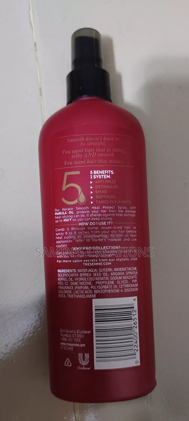 Tresemmé Keratin Smooth Heat Protection Spray 236ml