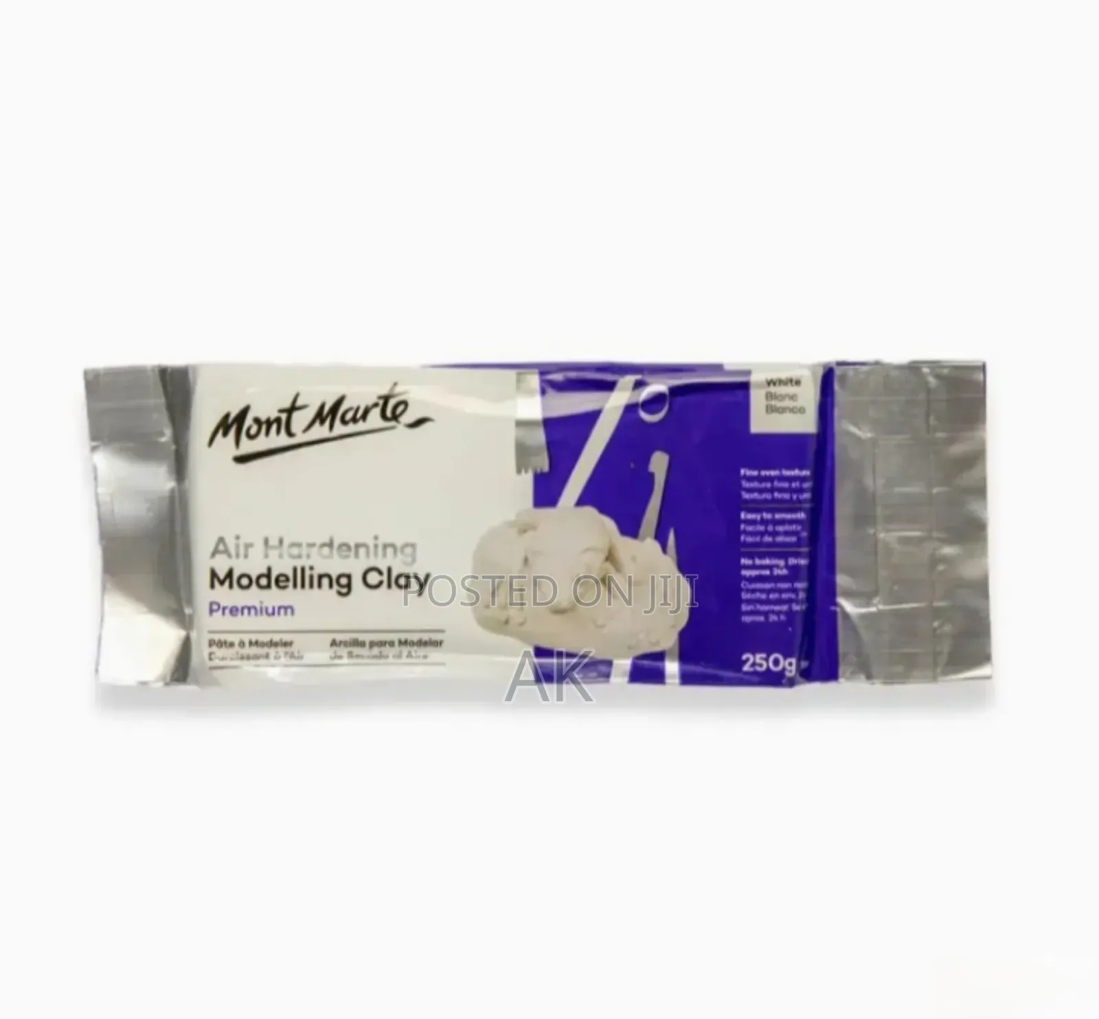 Mon Marte Air Hardening Modelling Clay White 250 Gm