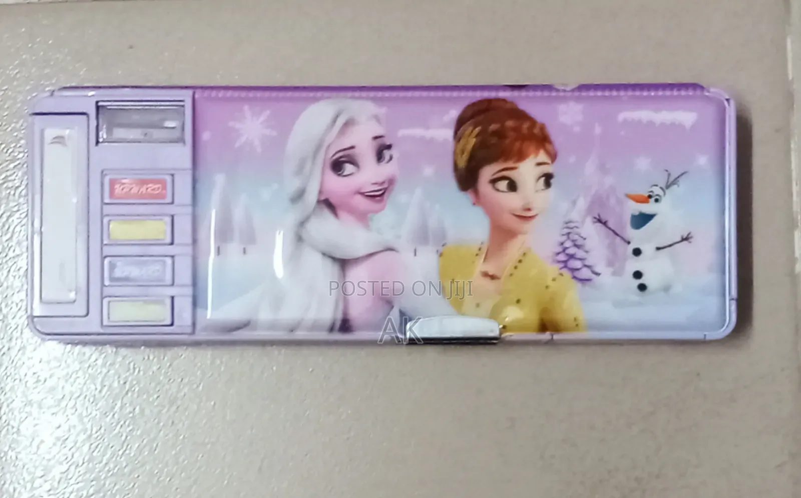 Pencil Box for Girls Four Switch Double Part