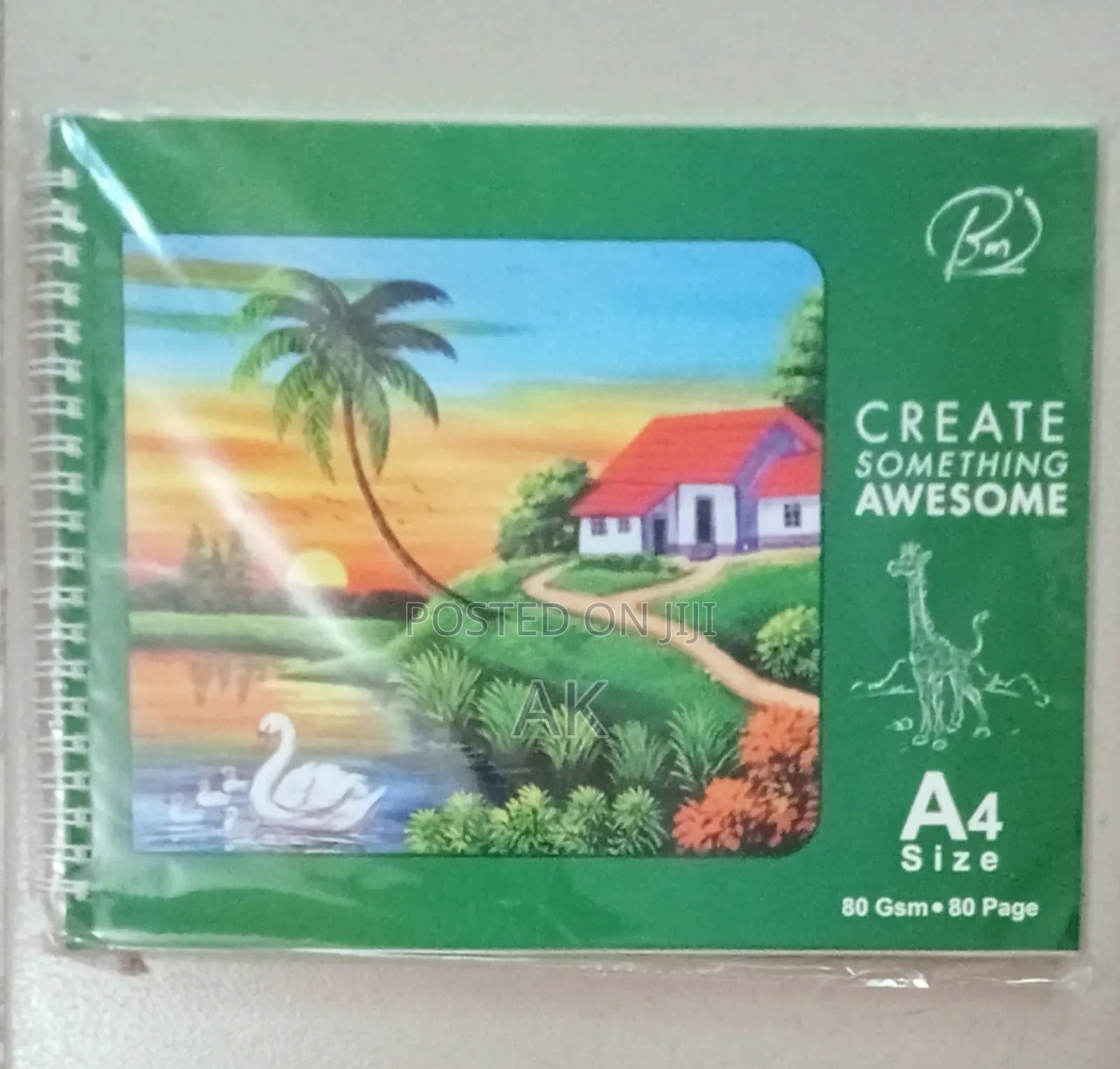 Sketch Book A4 80 Gsm, 80 Page 