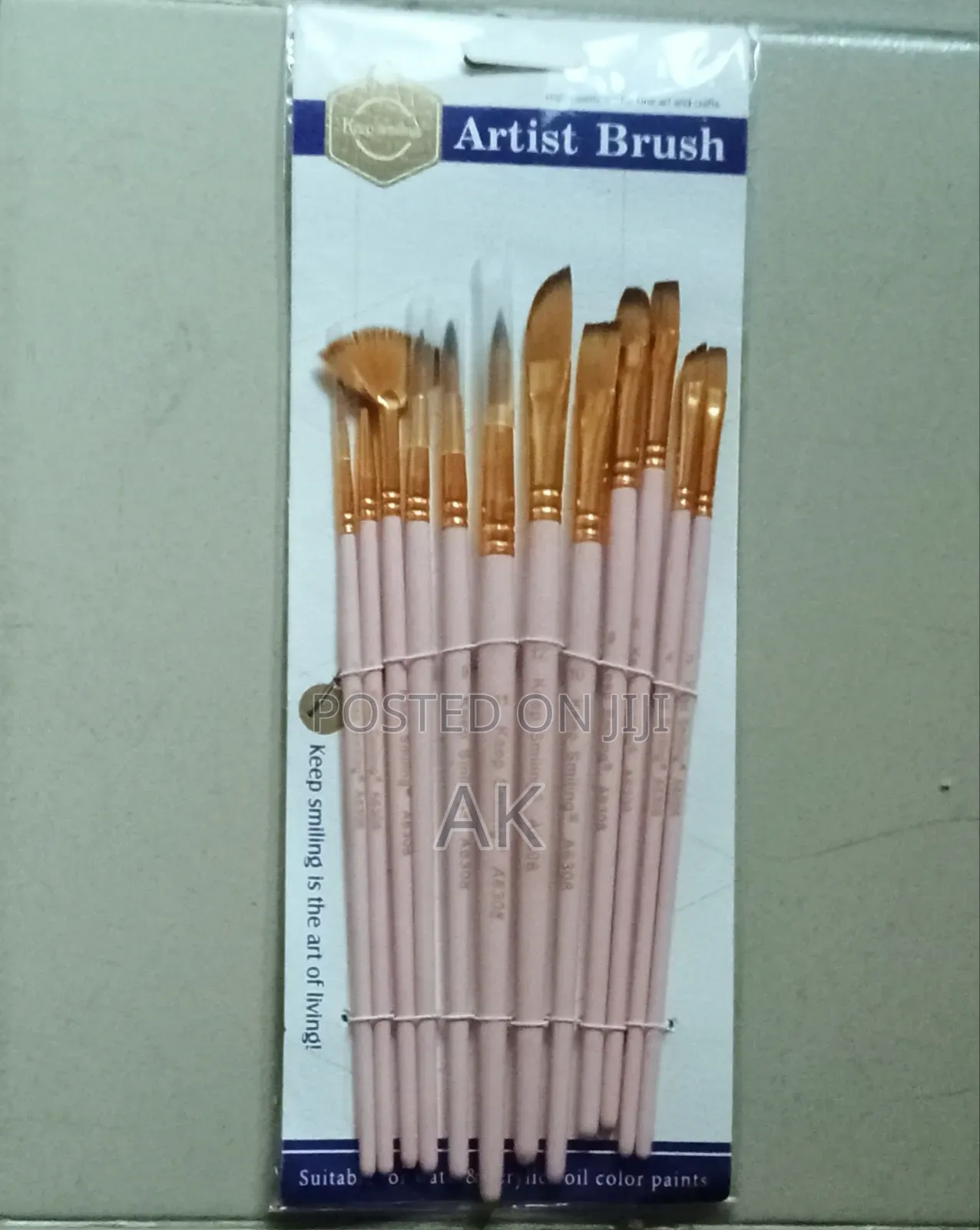 Keep Smiling Brush Set