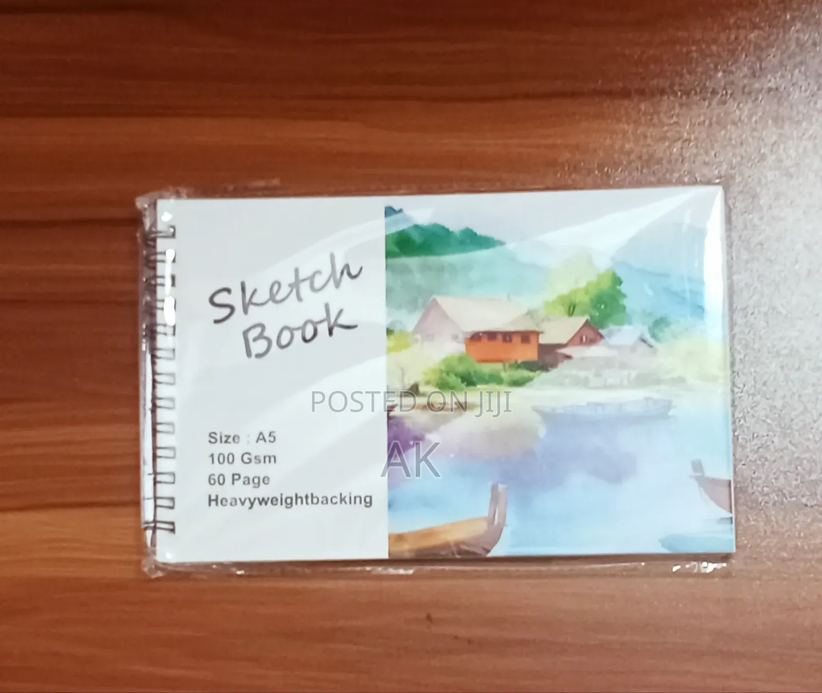 Sketch Book A5 Size -100 GSM- 60 Pages