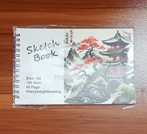 Sketch Book A5 Size -100 GSM- 60 Pages
