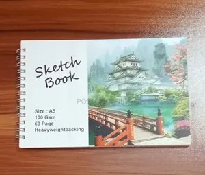 Sketch Book A5 Size -100 GSM- 60 Pages