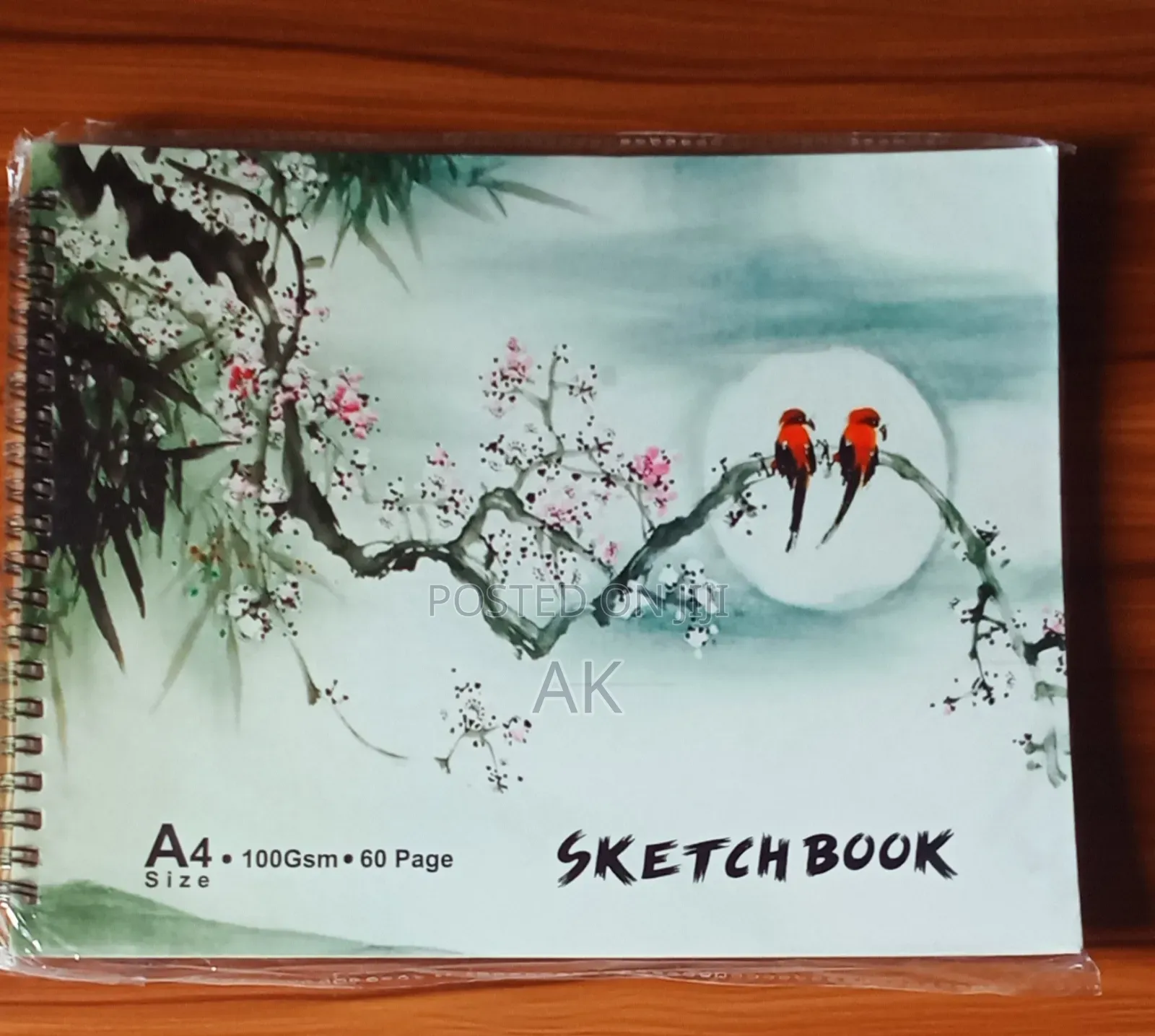 Sketch Book, A4 Size 60 Pages,100 Gsm.