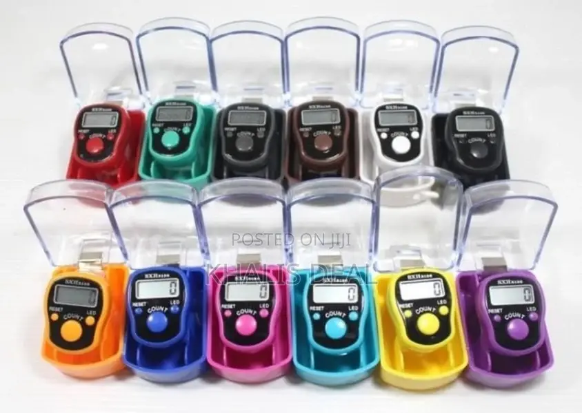 Digital Tasbih Tally Counter With LED Light- তাসবীহ