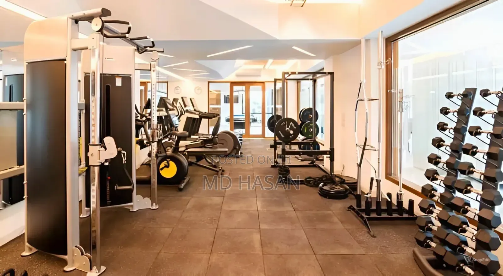 4bdrm Apartment in Semi Furnished for rent