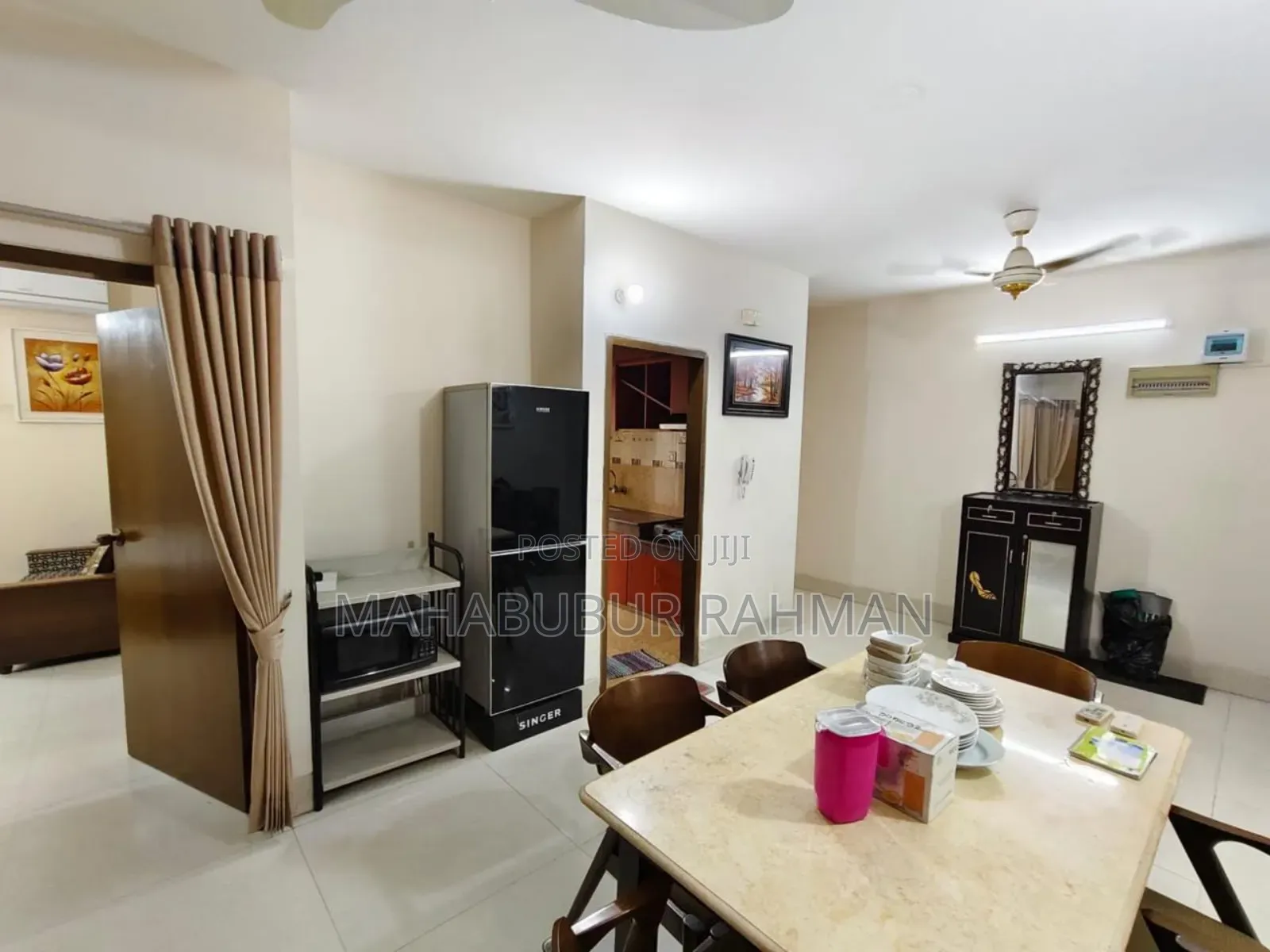 Furnished 3bdrm Apartment in Premium Full, Uttara for rent