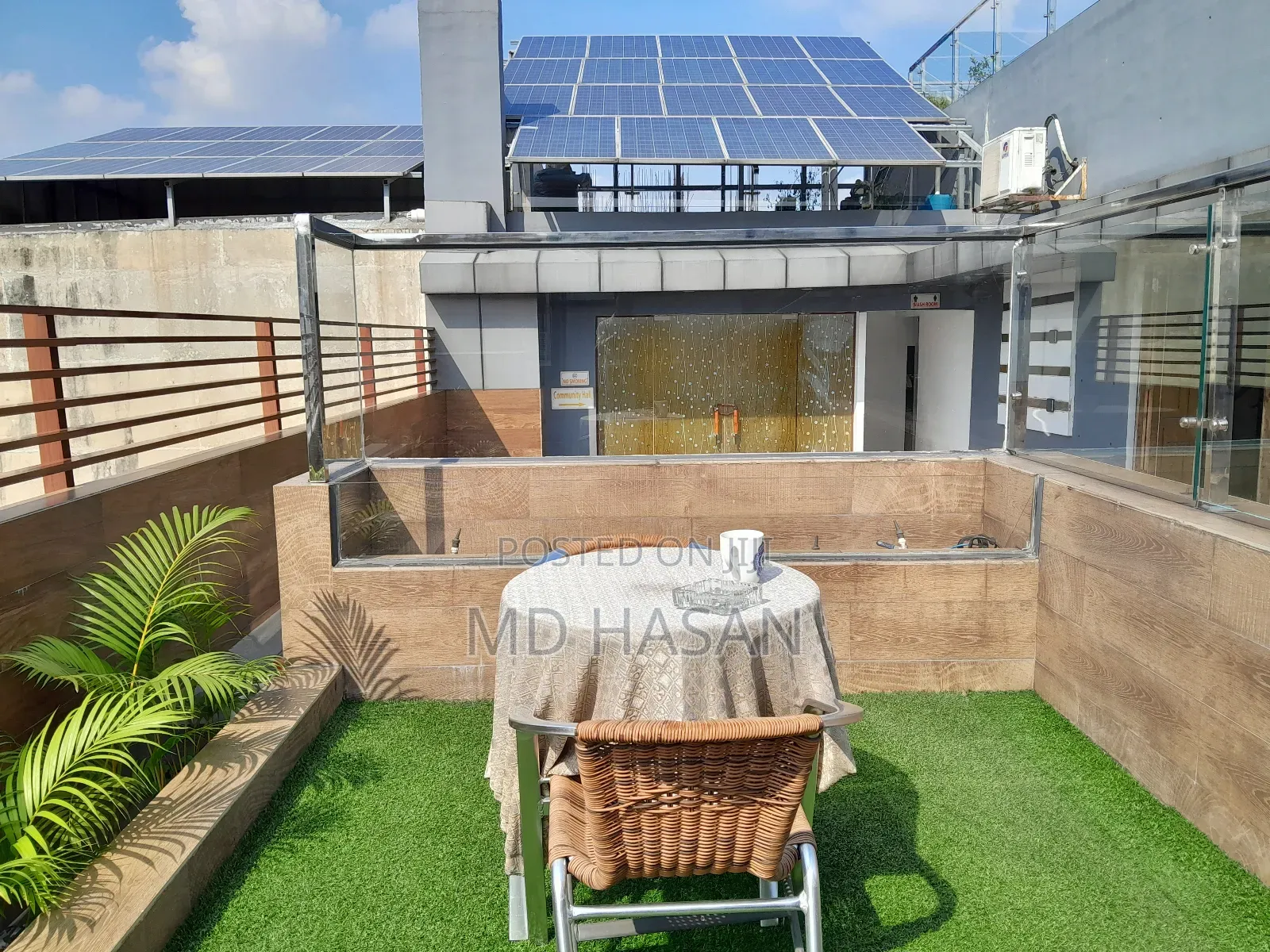 4bdrm Apartment in Semi Furnished for rent