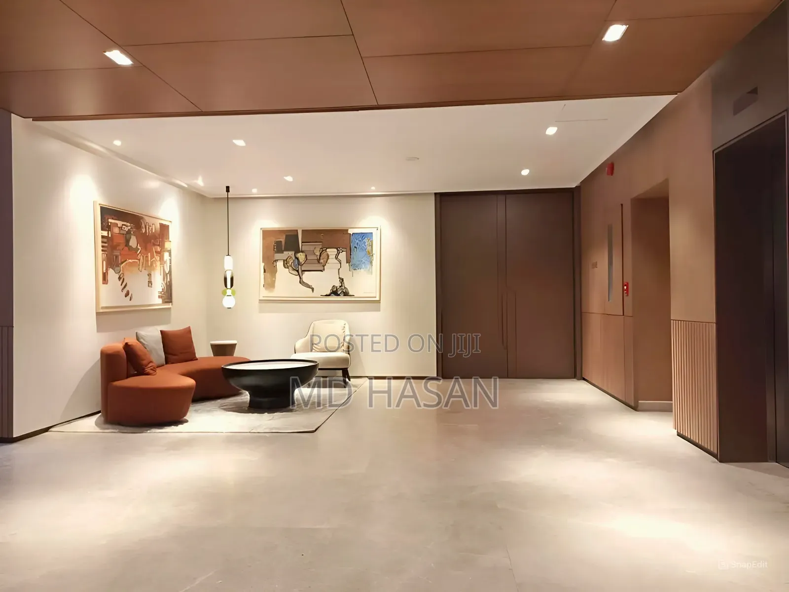 4bdrm Apartment in Semi Furnished for rent