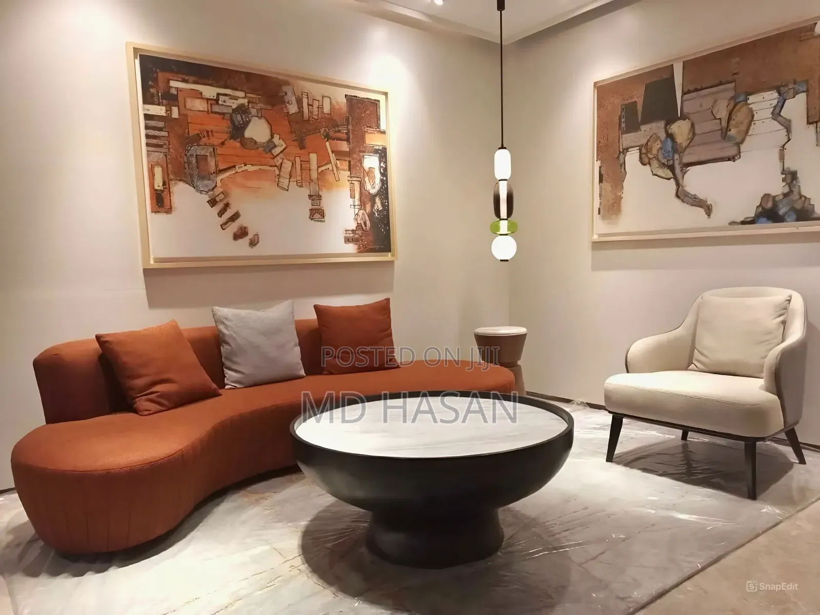 4bdrm Apartment in Semi Furnished for rent