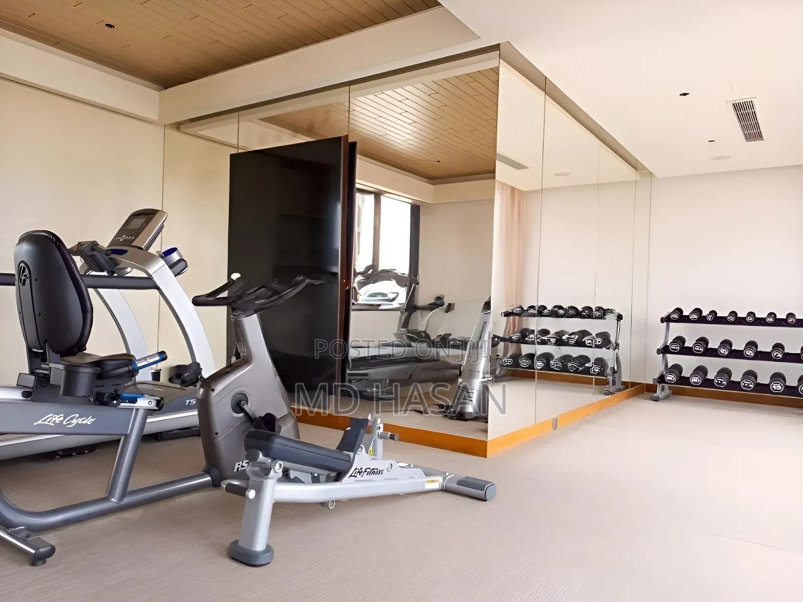 3bdrm Apartment in Semi Furnished for rent