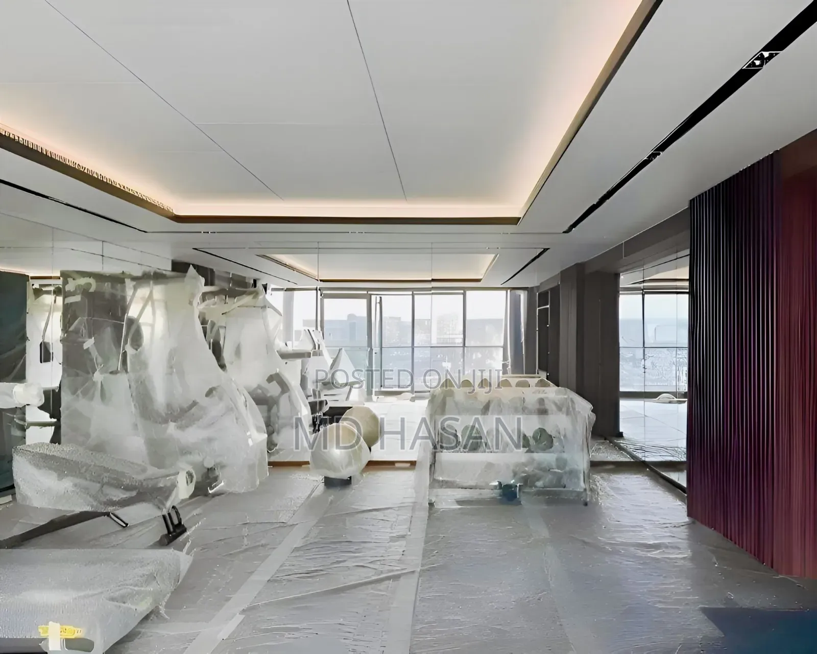 4bdrm Apartment in Semi Furnished for rent