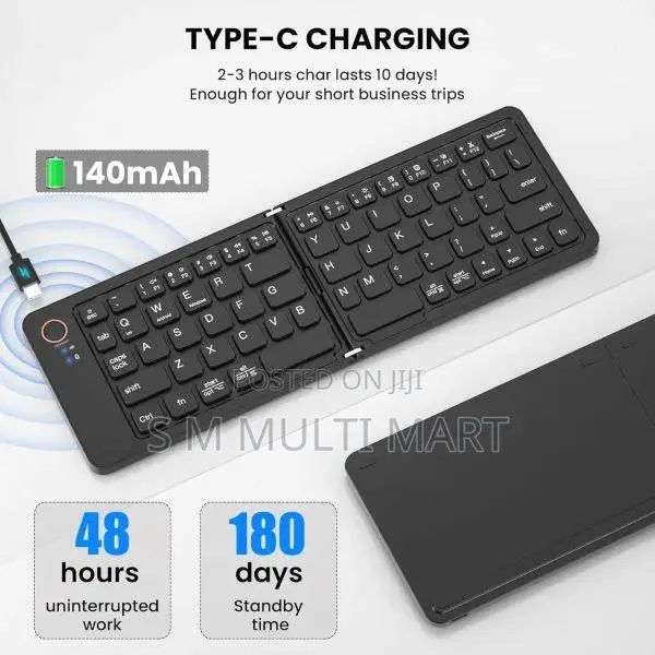 Gearup B023 Rechargeable Keyboard