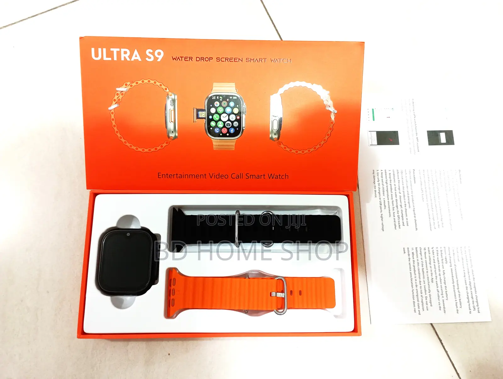 S9 ULTRA 5G Android Smartwatch | Dual Camera Setup