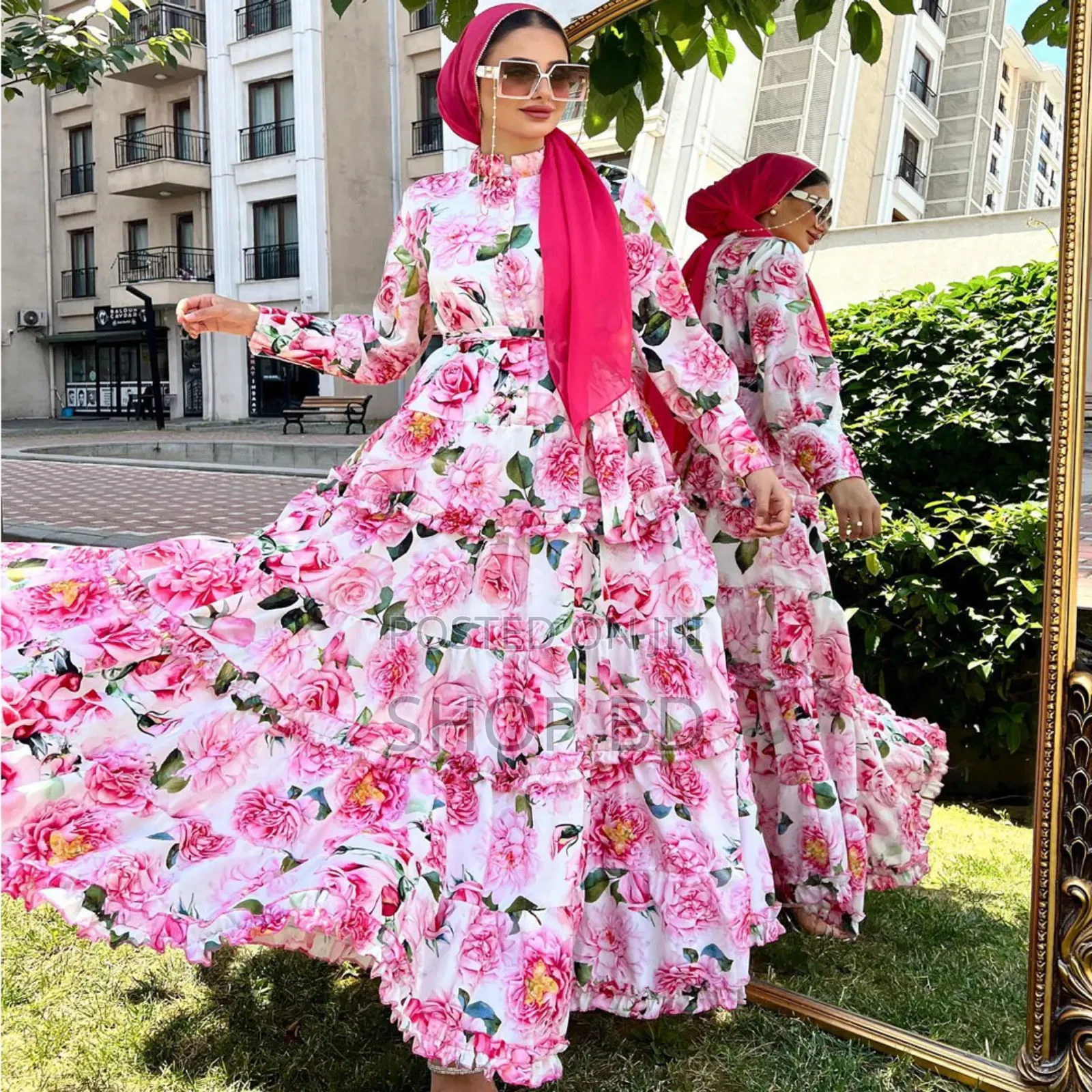 3D Printed Premium Gown With Belt