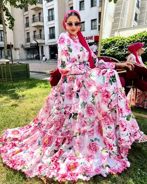 3D Printed Premium Gown With Belt