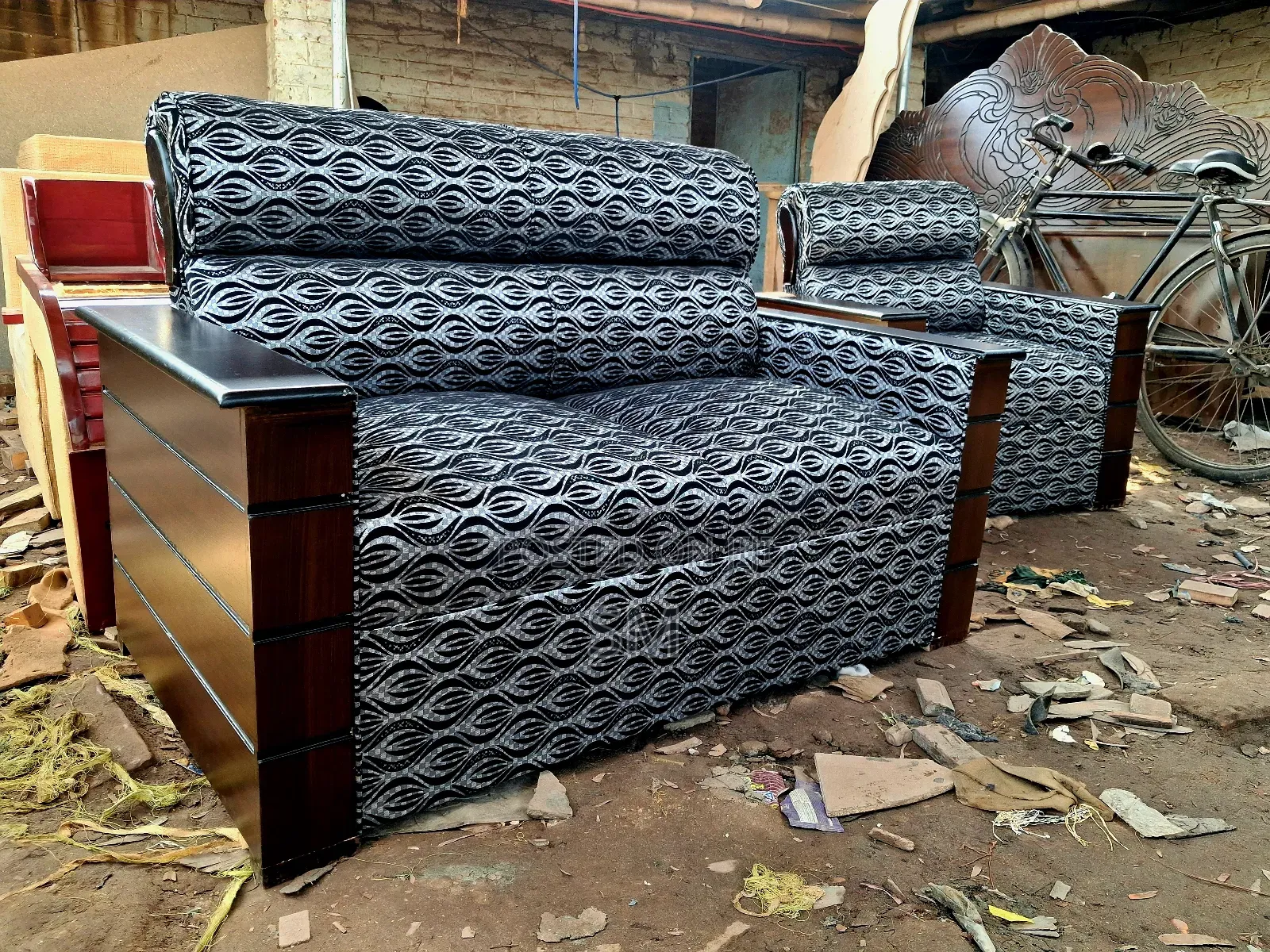 New Handle Box Sofa 2+2+1