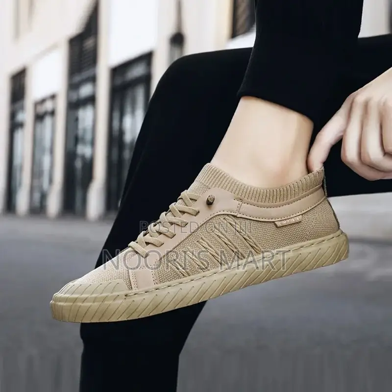 Beige Sneakers for Men/Women