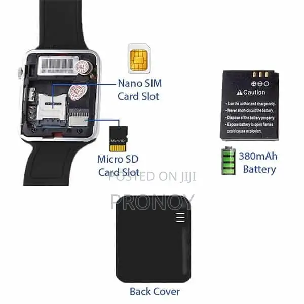 Sim Supported Smart Watch A1