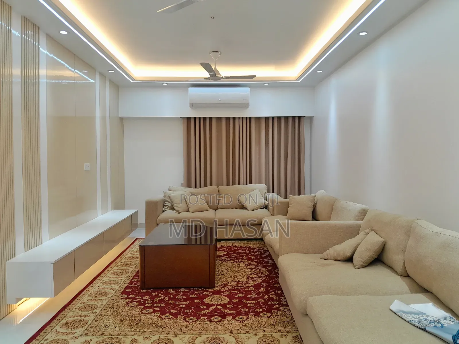 Furnished 4bdrm Apartment in Furnished Flat For for rent
