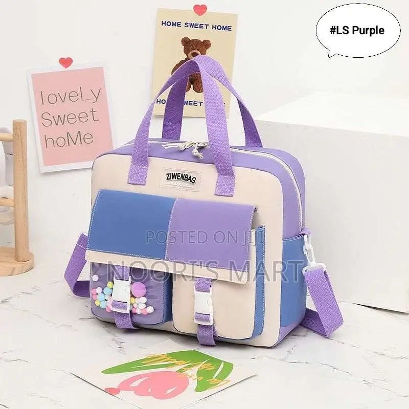 Waterproof High Capacity Contrast Backpack for Student