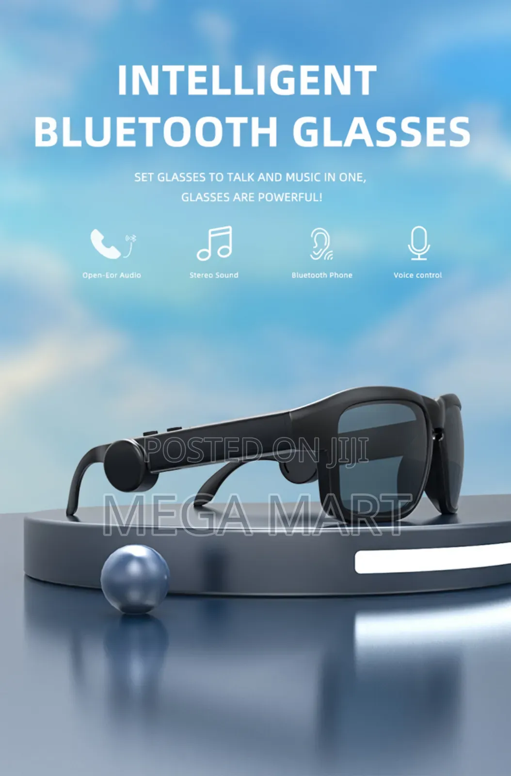 XG88 Bluetooth Smart Glasses (1130
