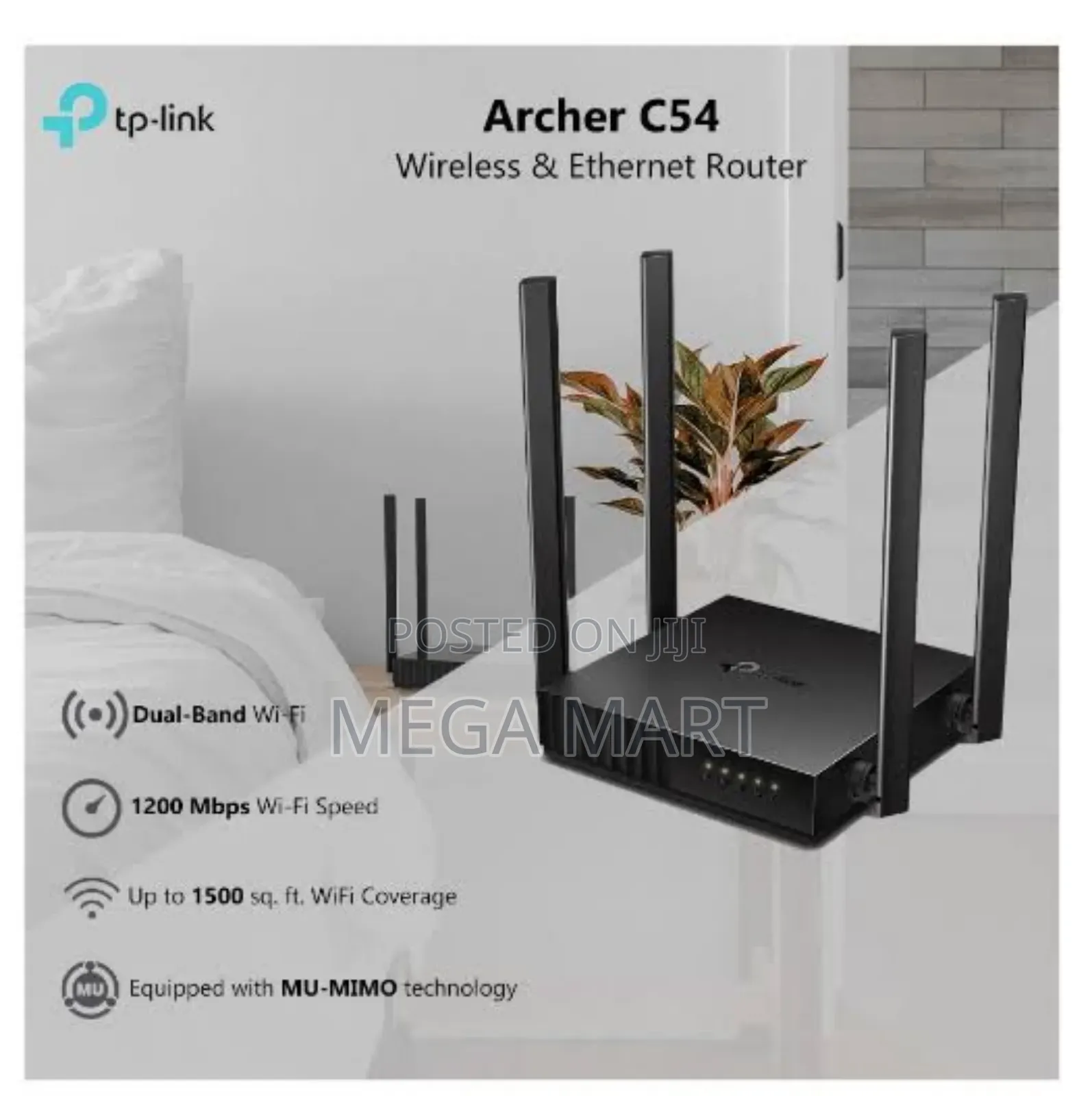 Archer C54 AC1200 Dual Band Wi-Fi Router (1059