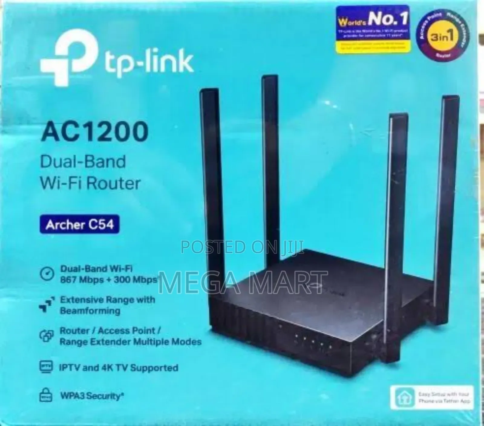 Archer C54 AC1200 Dual Band Wi-Fi Router (1059