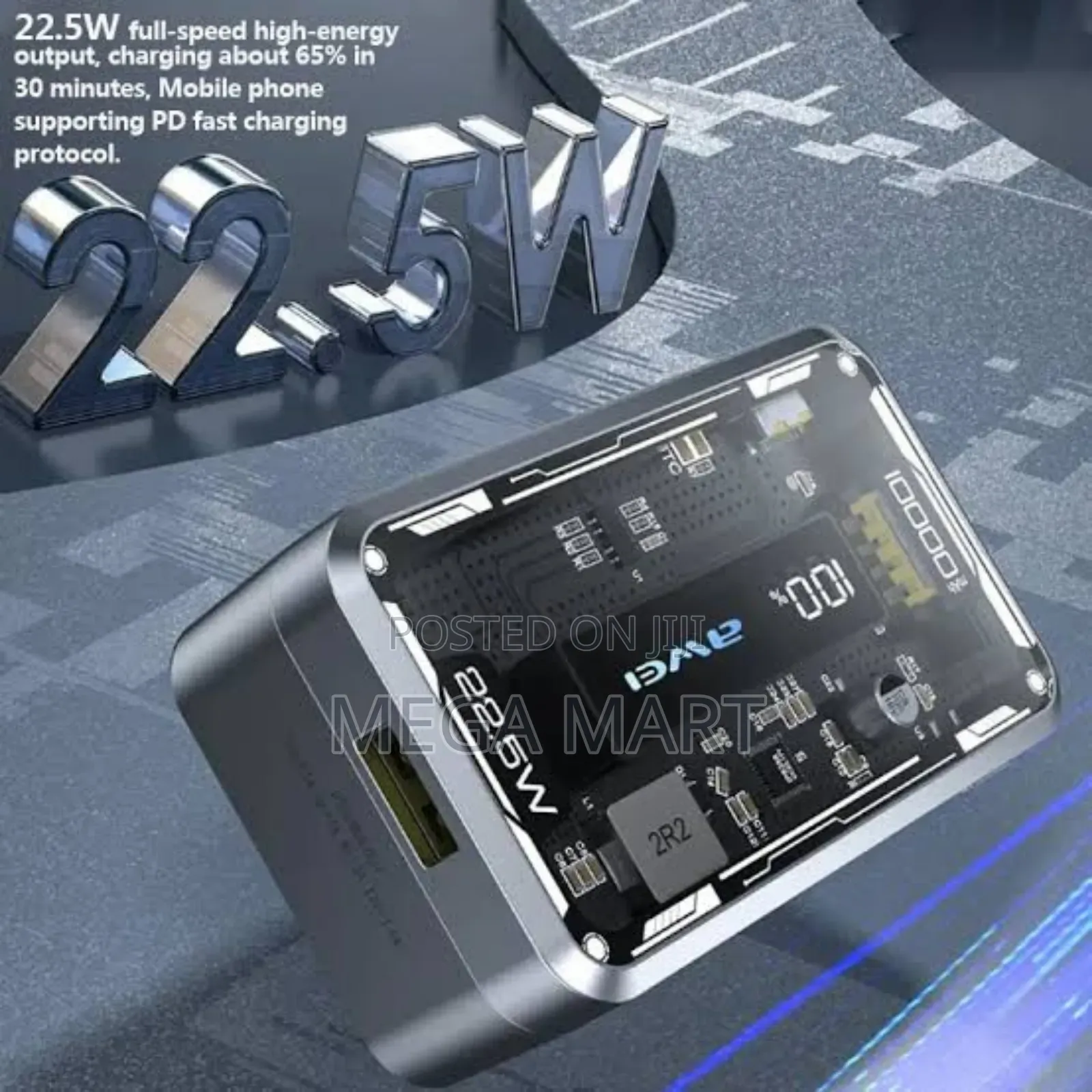 Awei P111K 10000mah PD22.5W Power Bank(1010