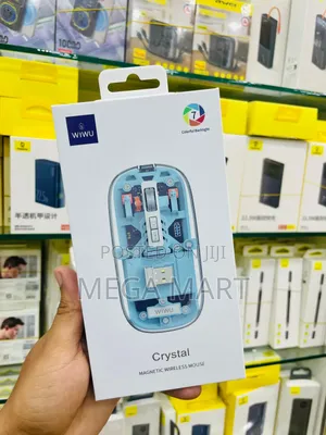 Wiwu Crystal Transparent Wireless Mouse
(680