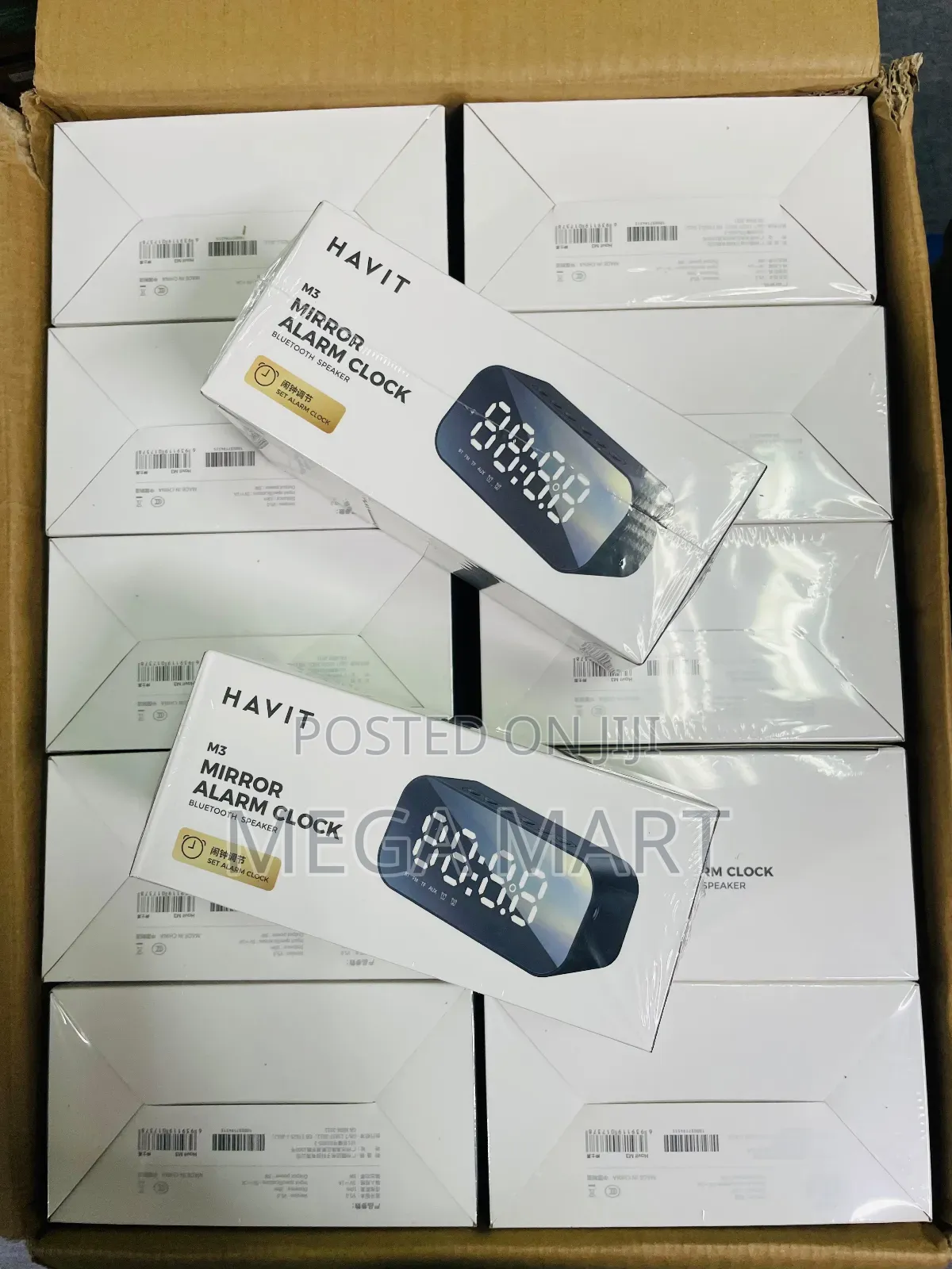 Havit M3 Multi-Function Alarm Clock Wireless Speaker(488