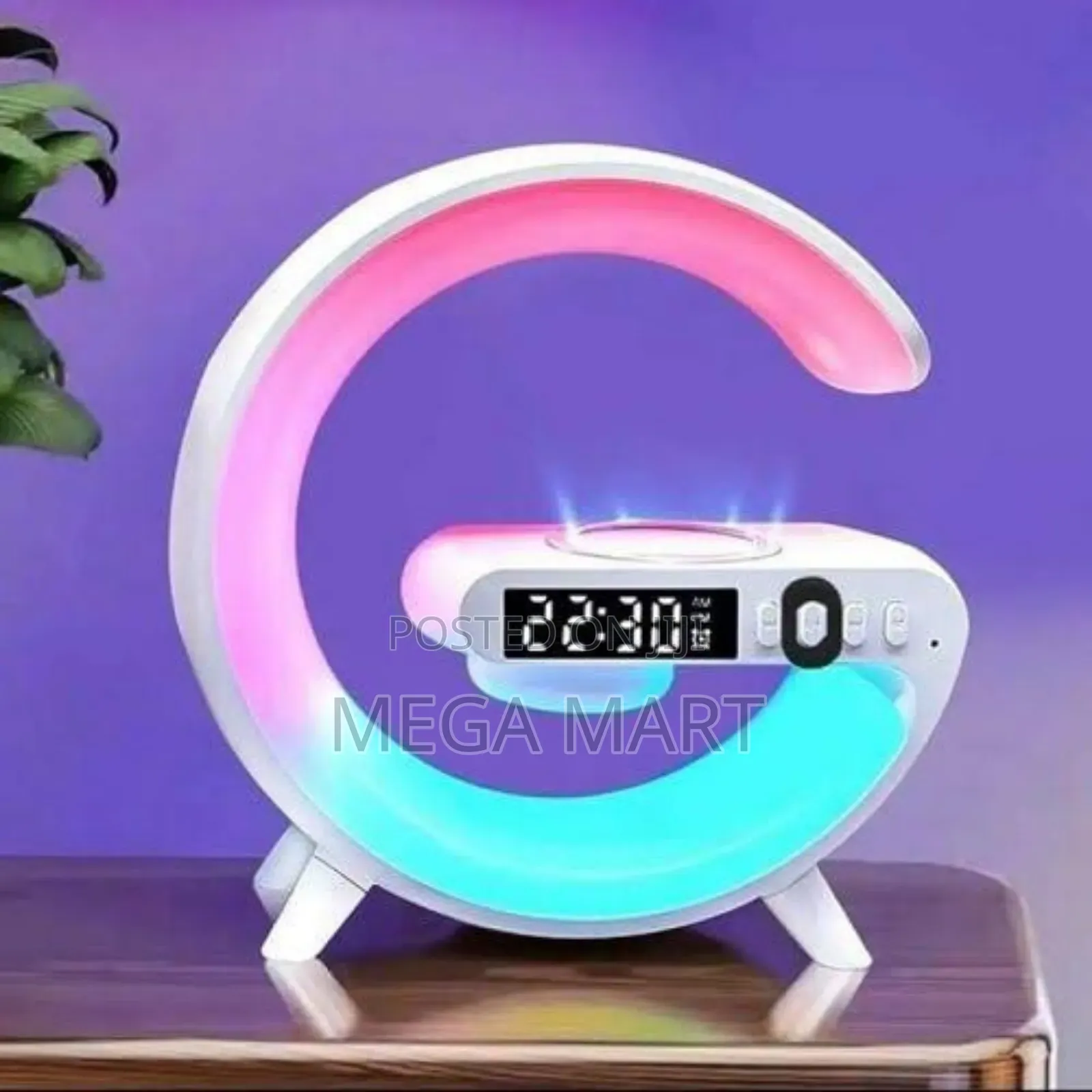G63 Smart Light Sound Machine With Alarm Clock(648