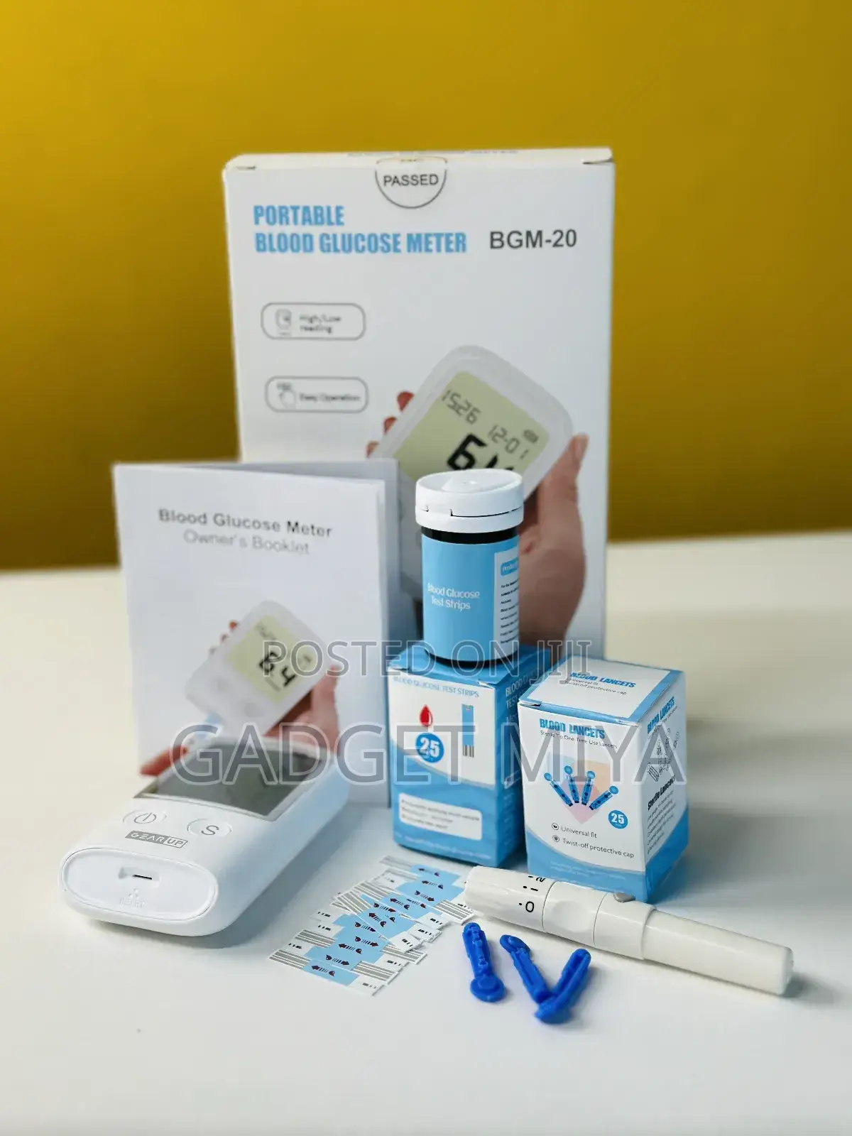 Gearup BGM-20 Diabetes Measuring Machine
