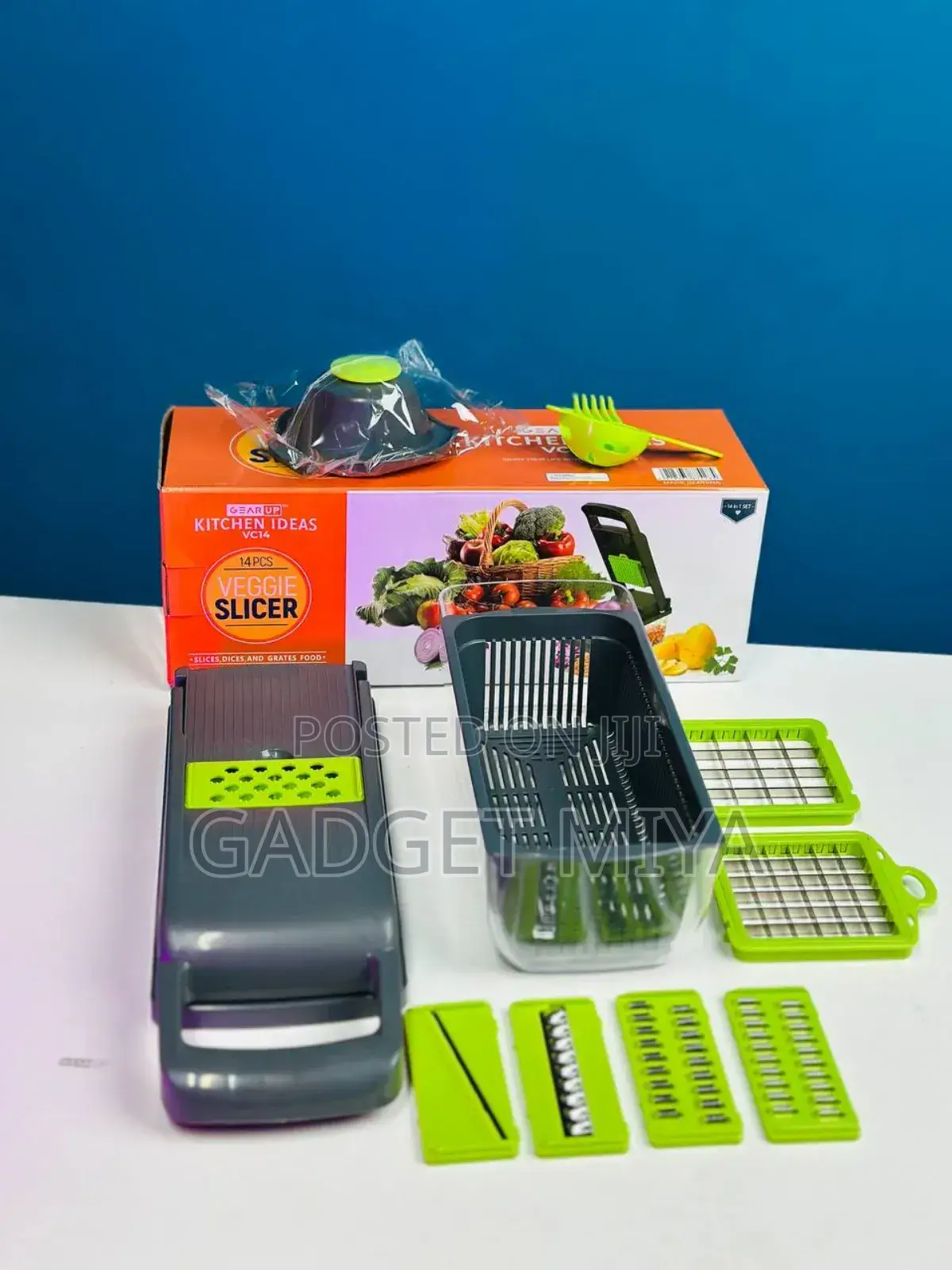 14-in-1 Vegetable and Fruits Cutting Slicer Kitchen Tools