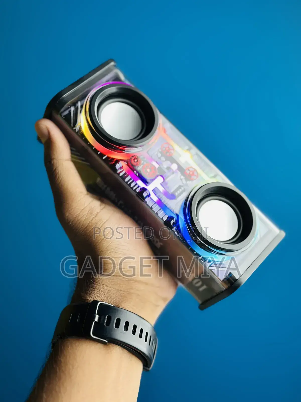 A88 10W Transparent Dual Bluetooth Speaker